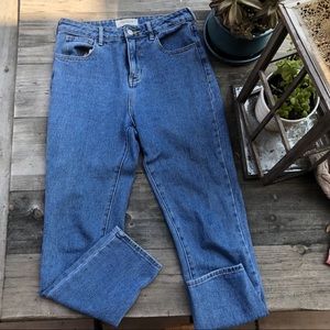 Pacsun Mom jeans, slight crop